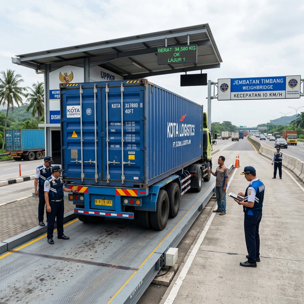 Dishub Kotabaru Siapkan Timbangan Portabel Tambahan di Jalur Logistik Utama